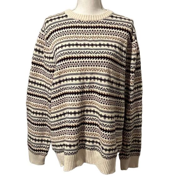 Croft & Barrow Grandpa Oversized Sweater - Picture 4 of 8